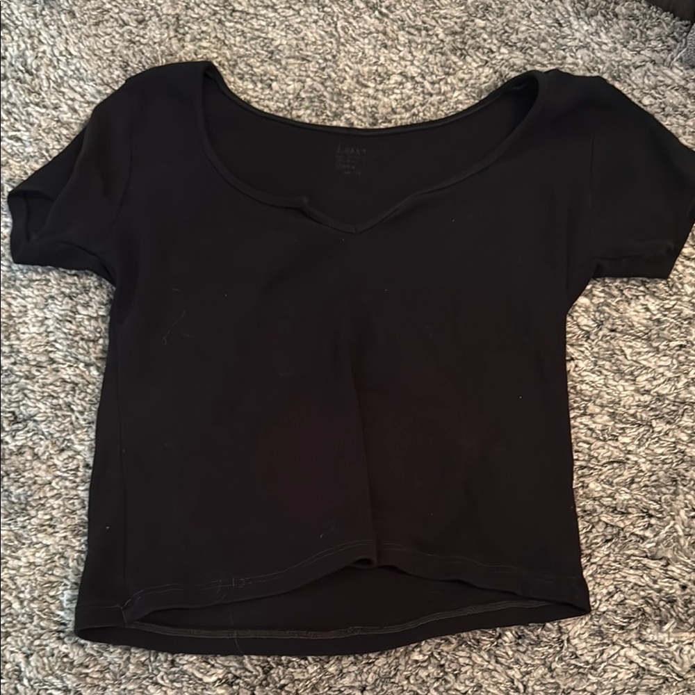 Brandy Melville Black Short Sleeve Tee